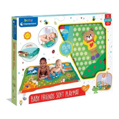 Розвиваючий великий килимок Baby Friends Clementoni 17802