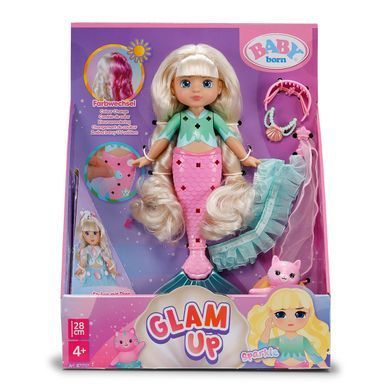 Кукла Baby Born Glam Up Русалочка Sparkle (28 см) Zapf Creation 871737