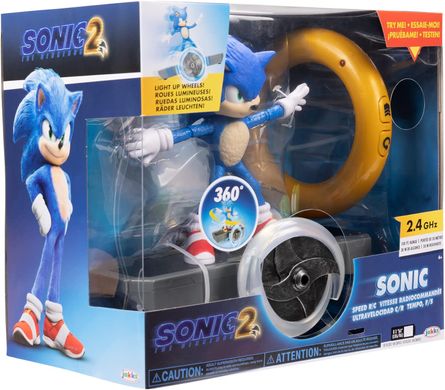 Фигурка Соник на радиоуправлении (2,4 ГГц) Sonic the Hedgehog 2 Jakks Pacific 409244