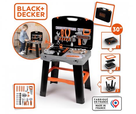 Ігровий набір майстарня Black+Decker Bricolo Smart Workbench Smoby 360734