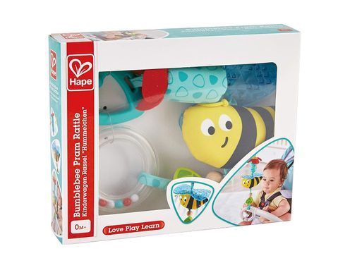 Игрушка подвеска на коляску Шмель Bumblebee Pram Rattle Hape E0022