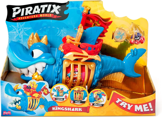Ігровий набір Королівська акула Piratix Adventure World King Shark PPXSP112IN10