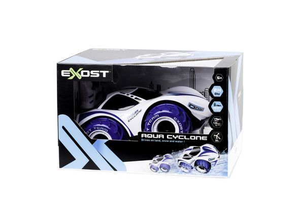 Машина-амфибия на радиоуправлении Exost Aqua cyclone (1:10, 2,4 ГГц) Silverlit 20125