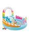 Дитячий ігровий центр-басейн з гіркою Candy Fun Play Center Intex 57144