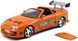Fast & Furious Металева машинка 1995 Toyota Supra 1:24 з фігуркою Браяна Jada Toys 9330738314R00