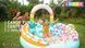Дитячий ігровий центр-басейн з гіркою Candy Fun Play Center Intex 57144