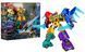 Игровой набор с машинками-трансформерами 5в1 Метатрон Quantum Heroes Dinoster EU580855