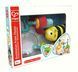 Игрушка подвеска на коляску Шмель Bumblebee Pram Rattle Hape E0022
