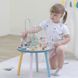Дерев'яний навчальний маніпулятивний стіл Монтессорі PolarB Viga Toys Wire Beads Table 44033