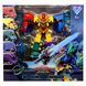 Игровой набор с машинками-трансформерами 5в1 Метатрон Quantum Heroes Dinoster EU580855