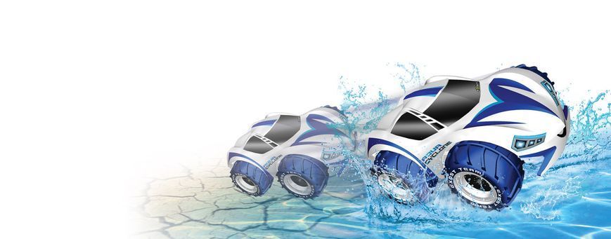 Машина-амфибия на радиоуправлении Exost Aqua cyclone (1:10, 2,4 ГГц) Silverlit 20125