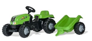 Педальний трактор з причеп rolly Kid-X Rolly Toys 12169