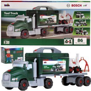 Ігровий набір Вантажівка з інструментами 4в1 Bosch mini Power Tool Truck set Theo Klein 8626
