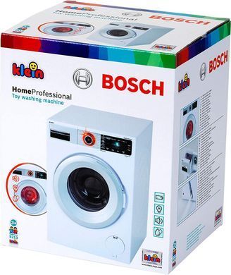 Интерактивная игрушечная стиральная машина Bosch Toy Washing Machine Theo Klein 9213 со звуком и светом