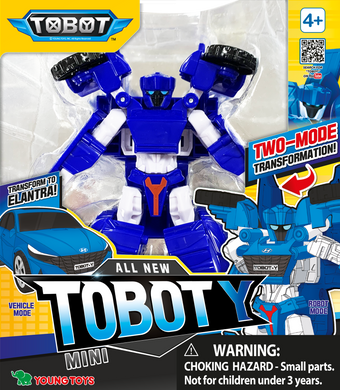 Робот-трансформер mini Tobot S5 Тобот Y Детективы галактики Young Toys 301156