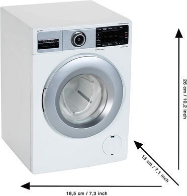 Интерактивная игрушечная стиральная машина Bosch Toy Washing Machine Theo Klein 9213 со звуком и светом