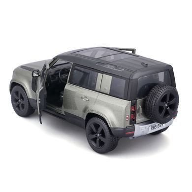 Металева машинка Land Rover Defender 110 (2022) Bburago 18-21101 (1:24)