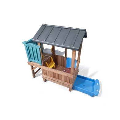 Детская площадка Adventure Playhouse с горкой и песочницей Step2 4906KR