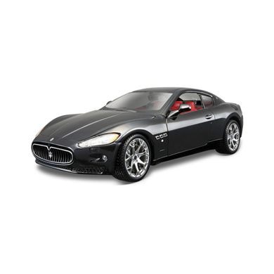 Уцінка. Машинка Maserati Grantourismo (2008) (1:24) Bburago 18-22107 (асортимент чорний або сріблястий)