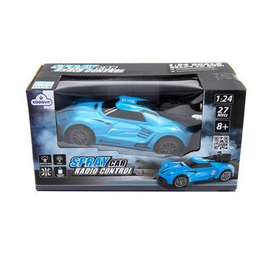 Уцінка Машинка на радіокеруванні Spray Car Sport (1:24, 27 MHz) Sulong Toys SL-354RHBL світло, функція туман
