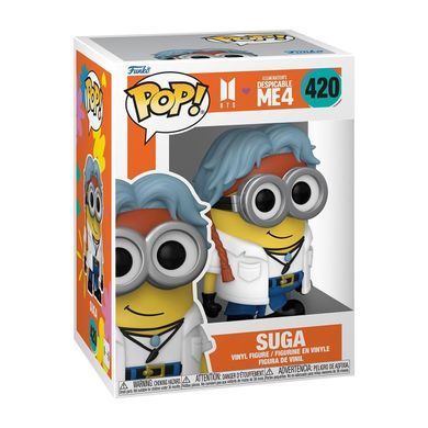 Ігрова вінілова фігурка Funko POP! BTS x Despicable Me 4 (#420) Minions Suga 85968