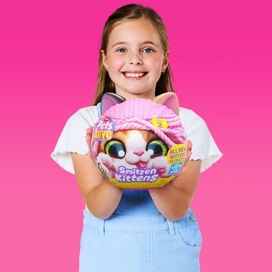 Интерактивный игровой набор Игривые котята Smitten Kitten Pets Alive S2 Zuru 9568