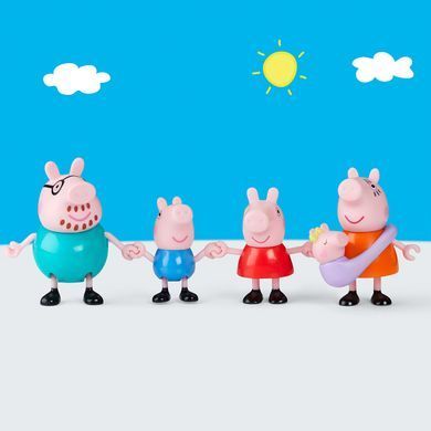 Набор фигурок Большая семья Пеппы Peppa's Family Hasbro G0506