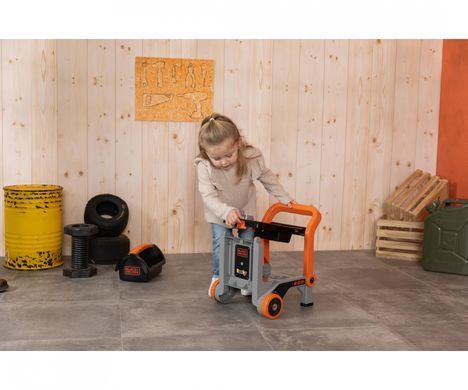 Дитяча пересувна майстерня з інструментами 3 в 1 Black+Decker Smoby 360219