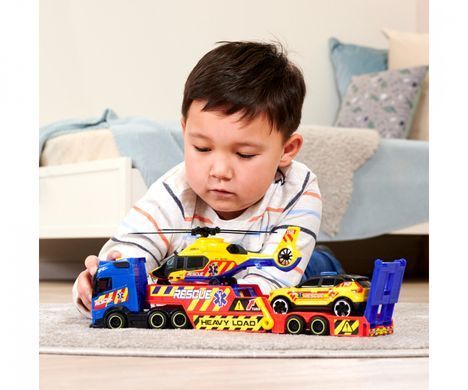 Ігровий набір Volvo Транспортер рятувальної служби Rescue Transporter Dickie Toys 3717005