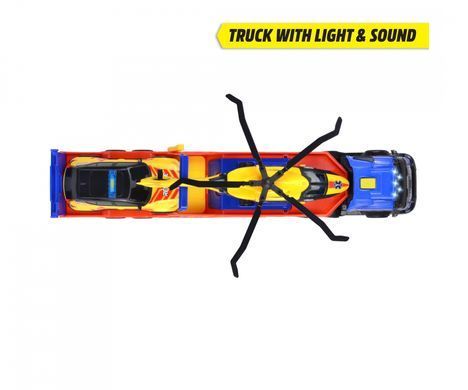 Ігровий набір Volvo Транспортер рятувальної служби Rescue Transporter Dickie Toys 3717005