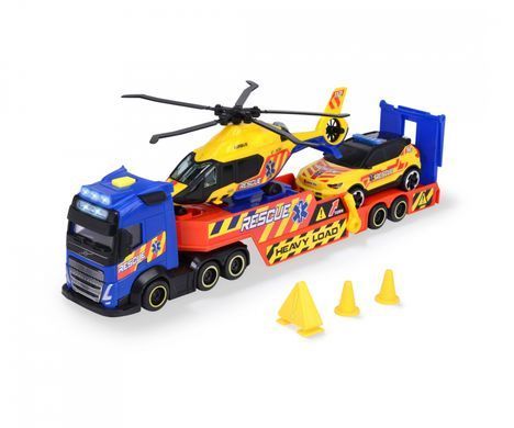 Ігровий набір Volvo Транспортер рятувальної служби Rescue Transporter Dickie Toys 3717005