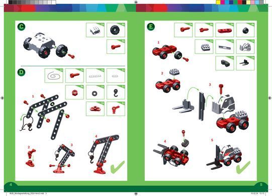 Игровой набор Грузовик с инструментами 4в1 Bosch mini Power Tool Truck set Theo Klein 8626
