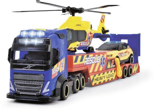 Ігровий набір Volvo Транспортер рятувальної служби Rescue Transporter Dickie Toys 3717005