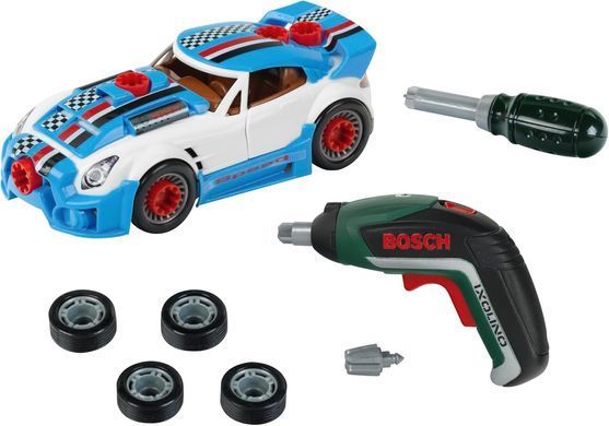 Игровой набор Тюнинг автомобиля с отверткой Ixolino II Bosch mini Car tuning set Theo Klein 8630