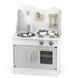 Дитяча дерев'яна кухня з аксесуарами Eco Gray Viga Toys PolarB 44049