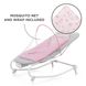 Шезлонг-гойдалка 3 в 1 Felio 2 Peony Rose KinderKraft FELI20PNK