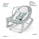 Дитячий шезлонг-гойдалка та крісло для малюків 3 в 1 Keep Cozy Ingenuity 12428