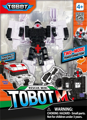 Робот-трансформер mini Tobot S5 Тобот M Детективы галактики Young Toys 301158