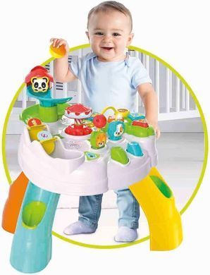 Ігровий розвиваючий столик для малюка Baby Park Activity Table Clementoni 17300