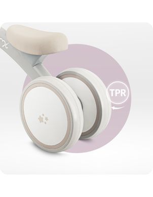 Триколісний біговел MoMi TEDI grey ROBI00085 сірий