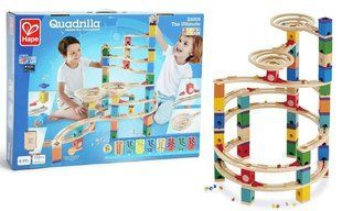 Конструктор лабиринт Депо (202 эл.) Quadrilla Marble Run Hape E6008