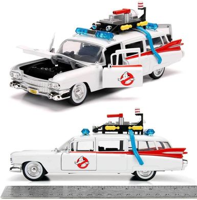 Металлическая машинка 1959 Cadillac ECTO-1 Ghostbuster (1:24) Охотники за привидениями Jada Toys 253235000