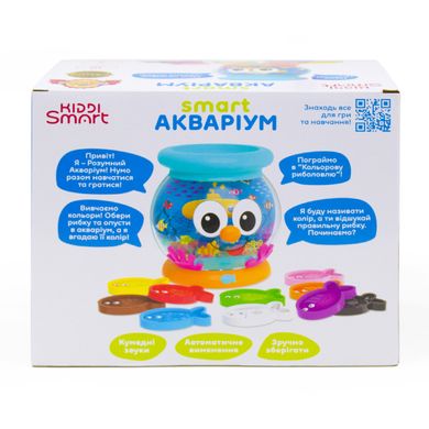 Интерактивная двуязычная игрушка Smart-аквариум Kiddi Smart 207659 изучаем цвета