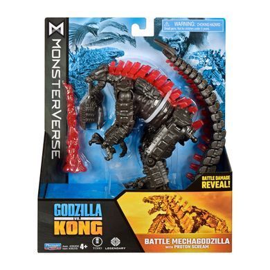 Ігрова фігурка Мехаґодзілла з протонним променем (15 см) Godzilla vs. Kong Battle Mechagodzilla with Proton Scream 35210