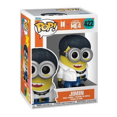 Игровая виниловая фигурка Funko POP! BTS x Despicable Me 4 (#422) Minions Jimin 85964