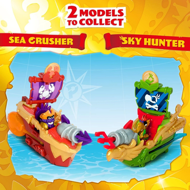 Ігровий набір Піратський корабель Морський громовик Sea Crusher Piratix Adventure World PPXSP114IN20
