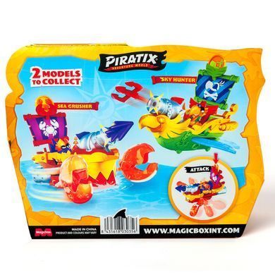Ігровий набір Піратський корабель Морський громовик Sea Crusher Piratix Adventure World PPXSP114IN20