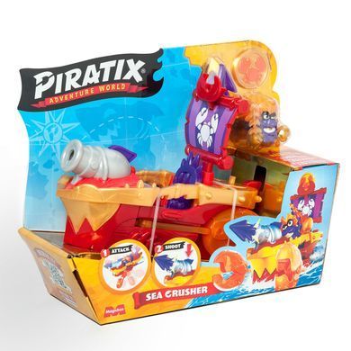 Ігровий набір Піратський корабель Морський громовик Sea Crusher Piratix Adventure World PPXSP114IN20