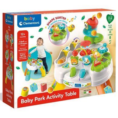 Ігровий розвиваючий столик для малюка Baby Park Activity Table Clementoni 17300