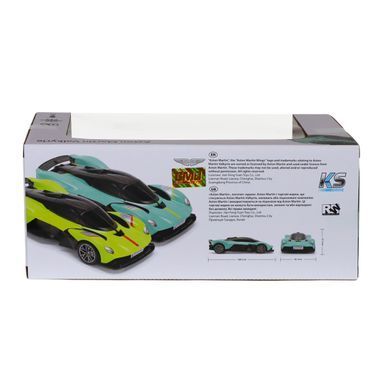 Машинка на радіокеруванні Aston Martin Valkyrie (1:24, 2.4 ГГц) KS Drive 250GAVGG зелений